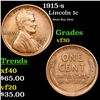 1915-s Lincoln Cent 1c Grades vf++