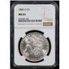 Image 2 : NGC 1885-o Morgan Dollar $1 Graded ms63 By NGC