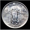 Image 2 : ***Auction Highlight*** 1917-p Ty I Standing Liberty Quarter 25c Graded Choice Unc FH By USCG (fc)