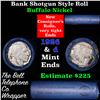 Image 1 : Buffalo Nickel Shotgun Roll in Old Bank Style 'Bell Telephone'  Wrapper 1926 & d Mint Ends