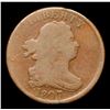 Image 2 : 1807 Draped Bust Half Cent 1/2c Grades vg+
