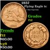 Image 1 : 1857 Flying Eagle Cent 1c Grades f, fine