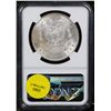 Image 3 : NGC 1887-p Morgan Dollar $1 Graded ms64 By NGC