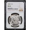 Image 2 : NGC 1885-o Morgan Dollar $1 Graded ms63 By NGC