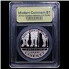 Image 2 : Proof 2010-W Disabled Veterans Modern Commem Dollar $1 Graded GEM++ Proof Deep Cameo By USCG