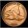 Image 2 : 1858 LL Flying Eagle Cent 1c Grades vf++