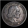 Image 2 : 1893 Columbian Old Commem Half Dollar 50c Grades Choice AU/BU Slider