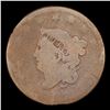 Image 2 : 1819 Coronet Head Large Cent 1c Grades g, good