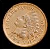 Image 2 : 1883 Indian Cent 1c Grades Choice AU/BU Slider+