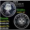 1964 Canada Dollar $1 Grades GEM+ PL