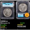 1886-o Morgan Dollar $1 Graded au58 By ICG