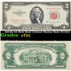 1953b $2 Red Seal United States Note Fr1511 Grades vf++