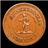 Image 2 : (1863) Knickerbocker Currency Civil War Token 1c Grades Choice AU/BU Slider