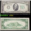 1934a $10 Green Seal Federal Reserve Note Philadelphia, PA Grades vf+
