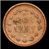Image 3 : 1864 Our Army Civil War Token 1c Grades Unc Details