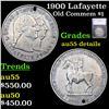 1900 Lafayette Lafayette Dollar $1 Graded au55 details By SEGS
