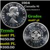 1964 Canada Dollar $1 Grades GEM++ PL