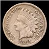 Image 2 : 1862 Indian Cent 1c Grades vf+