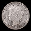 Image 2 : 1883 n/c Liberty Nickel 5c Grades Choice Unc