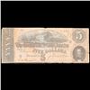 Image 2 : 1864 $5 Confederate Note (Richmond, VA) Fr-T69 Grades vf+