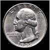 Image 2 : 1935-p Washington Quarter 25c Grades Choice Unc