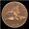 Image 2 : 1857 Flying Eagle Cent 1c Grades vf+