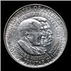 Image 2 : 1951-p Wash/Car Old Commem Half Dollar 50c Grades Choice Unc