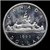 Image 3 : 1963 Canada Dollar $1 Grades Choice Unc+ PL