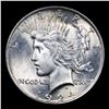 Image 2 : 1924-p Peace Dollar $1 Grades GEM+ Unc