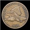 Image 2 : 1858 LL Flying Eagle Cent 1c Grades xf