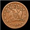 Image 2 : 1863 Union Civil War Token F-155/431a R-4 1c Grades vf++