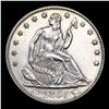Image 2 : ***Auction Highlight*** 1855 Arrows Seated Half Dollar 50c Graded Choice Unc By USCG (fc)