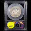 Image 5 : ***Auction Highlight*** 1855 Arrows Seated Half Dollar 50c Graded Choice Unc By USCG (fc)