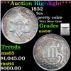 Image 1 : ***Auction Highlight*** 1852 Three Cent Silver 3cs Graded ms64+ By SEGS (fc)