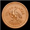 Image 2 : (1863) US Copper Civil War Token 1c Grades Select Unc BN