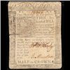 Image 2 : Colonial Currency Delaware Jan 1, 1776 Fr-DE75 2s 2 Shillings 6p 6 Pence Printed By James Adams Grad