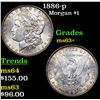 Image 1 : 1886-p Morgan Dollar $1 Grades Select+ Unc