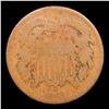 Image 2 : 1865 Two Cent Piece 2c Grades vg, very good