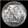 Image 3 : 1945-d Walking Liberty Half Dollar 50c Grades Choice+ Unc
