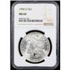 Image 2 : NGC 1904-o Morgan Dollar $1 Graded ms64 BY NGC
