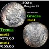 Image 1 : 1902-o Morgan Dollar $1 Grades Choice+ Unc