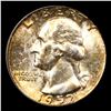 Image 2 : ***Auction Highlight*** 1952-p Washington Quarter Near TOP POP! 25c Graded ms67+ By ICG (fc)