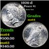 Image 1 : 1926-d Peace Dollar $1 Grades Choice Unc