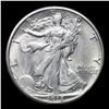 Image 2 : ***Auction Highlight*** 1918-s Walking Liberty Half Dollar 50c Graded Choice Unc By USCG (fc)