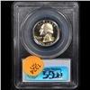 Image 3 : Proof PCGS 1776-1976-s Washington Quarter Sign By Designer, Jack L. Ahr 25c Graded gem proof By PCGS