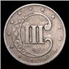 Image 3 : 1852 Three Cent Silver 3cs Grades vf+