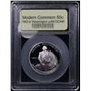 Image 2 : Proof 1982-S Washington Modern Commem Half Dollar 50c Graded GEM++ Proof Deep Cameo By USCG