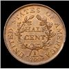 Image 3 : ***Auction Highlight*** 1804 Draped Bust Half Cent C-12 1/2c Graded au58+ By SEGS (fc)