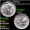Image 1 : 1923-p Standing Liberty Quarter 25c Grades Choice Unc