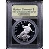 Image 2 : Proof 1997-S Robinson Modern Commem Dollar $1 Graded GEM++ Proof Deep Cameo By USCG